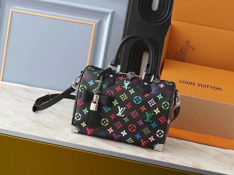 Multicolor Speedy 30 Monogram Empreinte