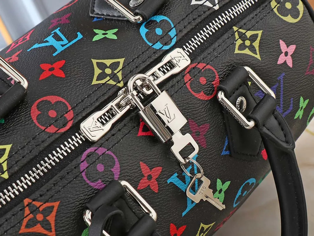 Multicolor Speedy 30 Monogram Empreinte