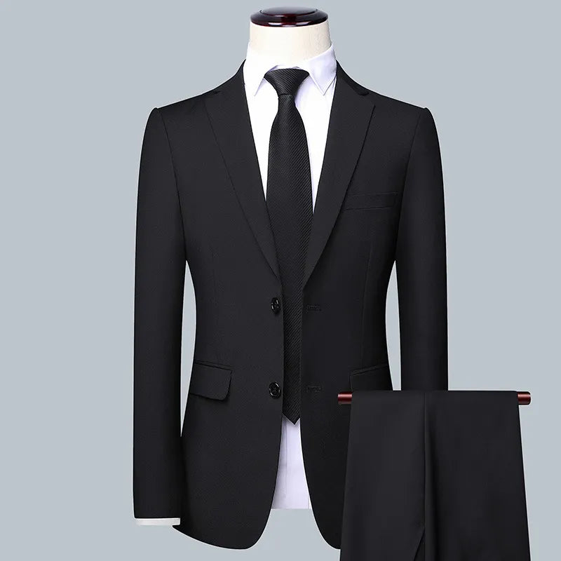 Men Business Casual Suit
