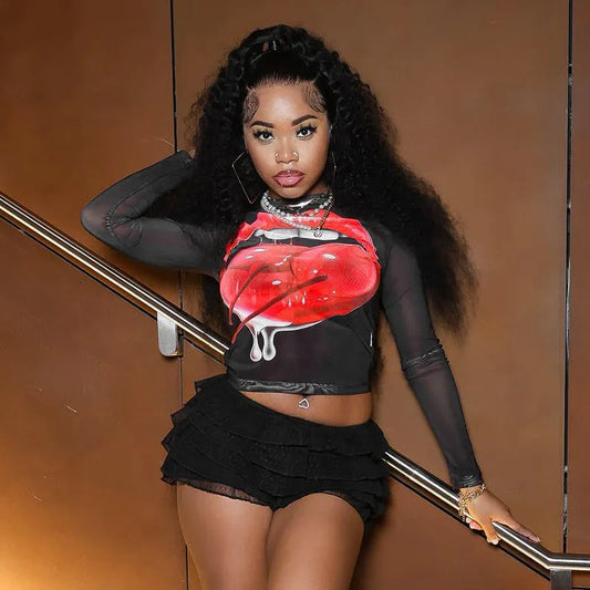 Cherry Crop Top