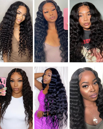 4 BUNDLES DEEP WAVE