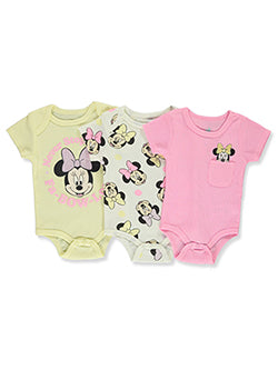 3 Pack Minnie Mouse Bodysuits