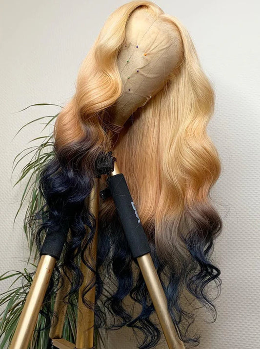 Ombre Strawberry Platinum Blonde 200 Density