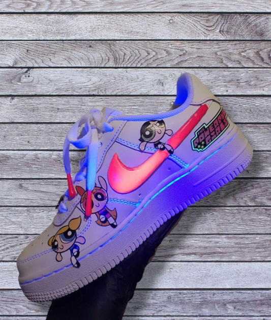 AF1 Glow In The Dark Power Puff Girls