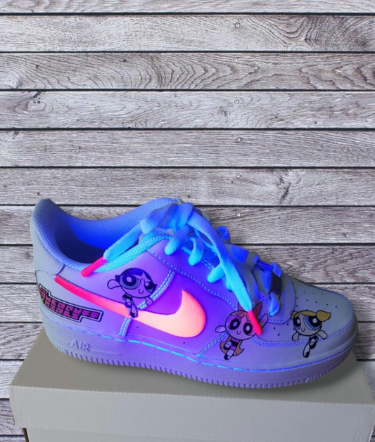 AF1 Glow In The Dark Power Puff Girls