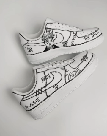AF1 XXXTentacion Sketch