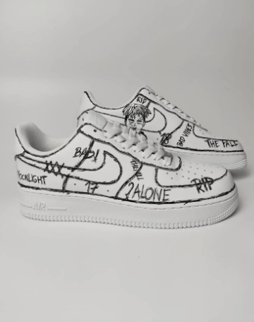 AF1 XXXTentacion Sketch