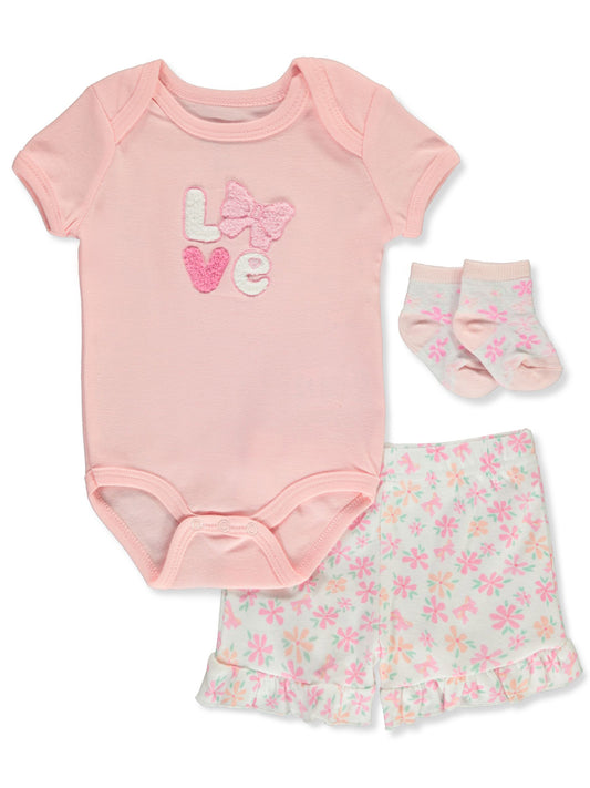 3 Piece Booties Set