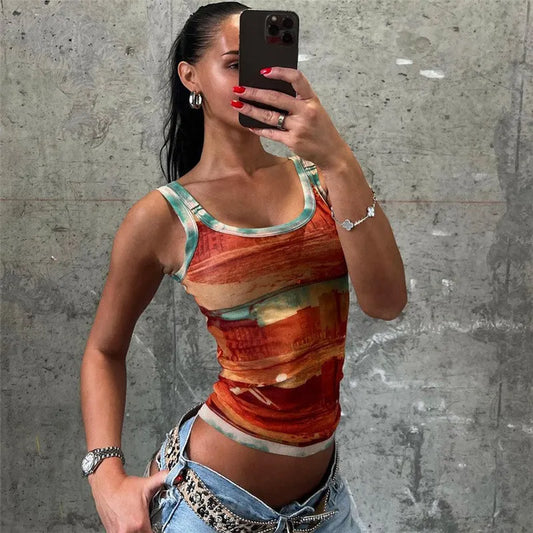 Sling Crop Tops