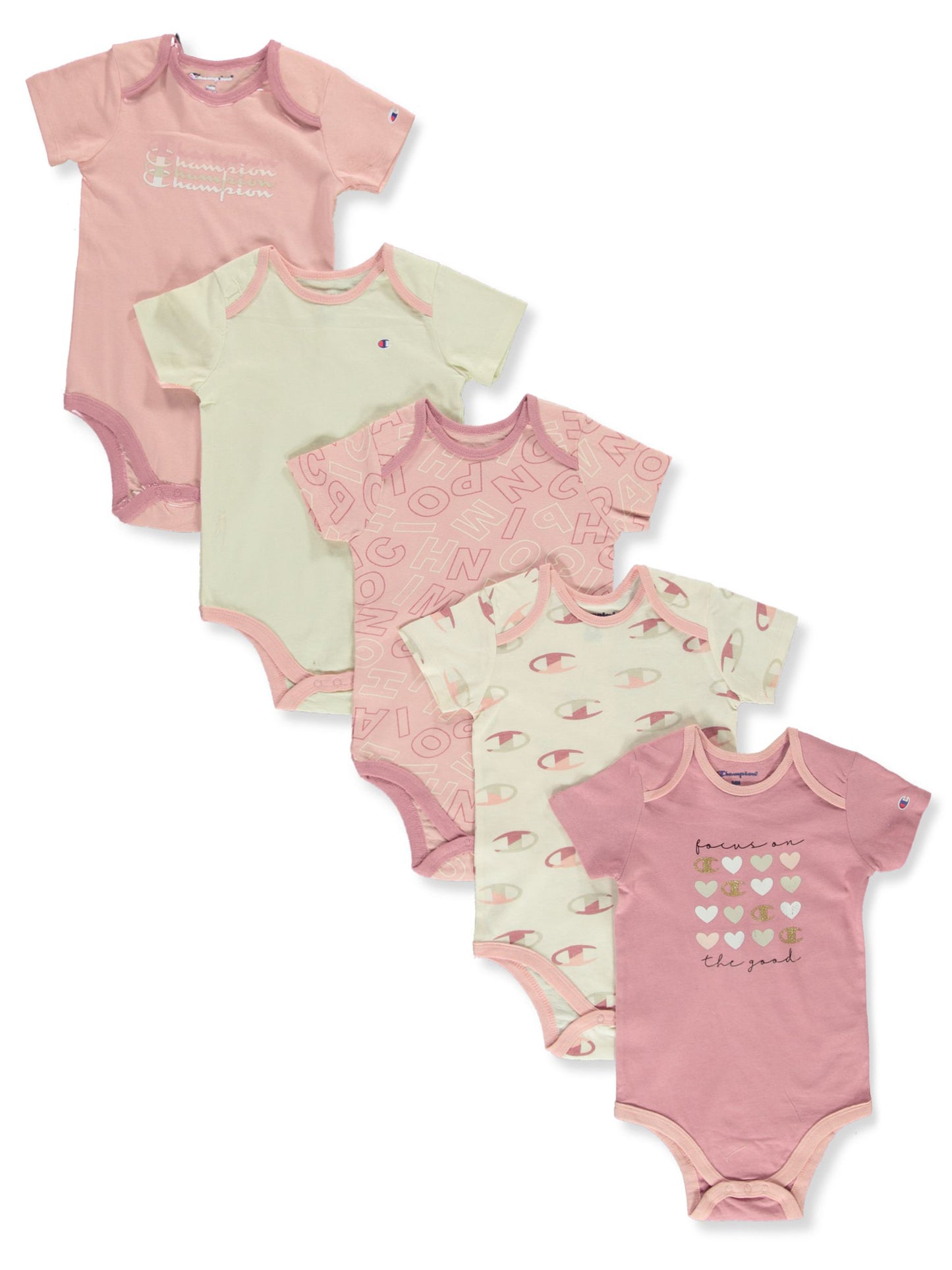 Champion 5 Piece Bodysuits
