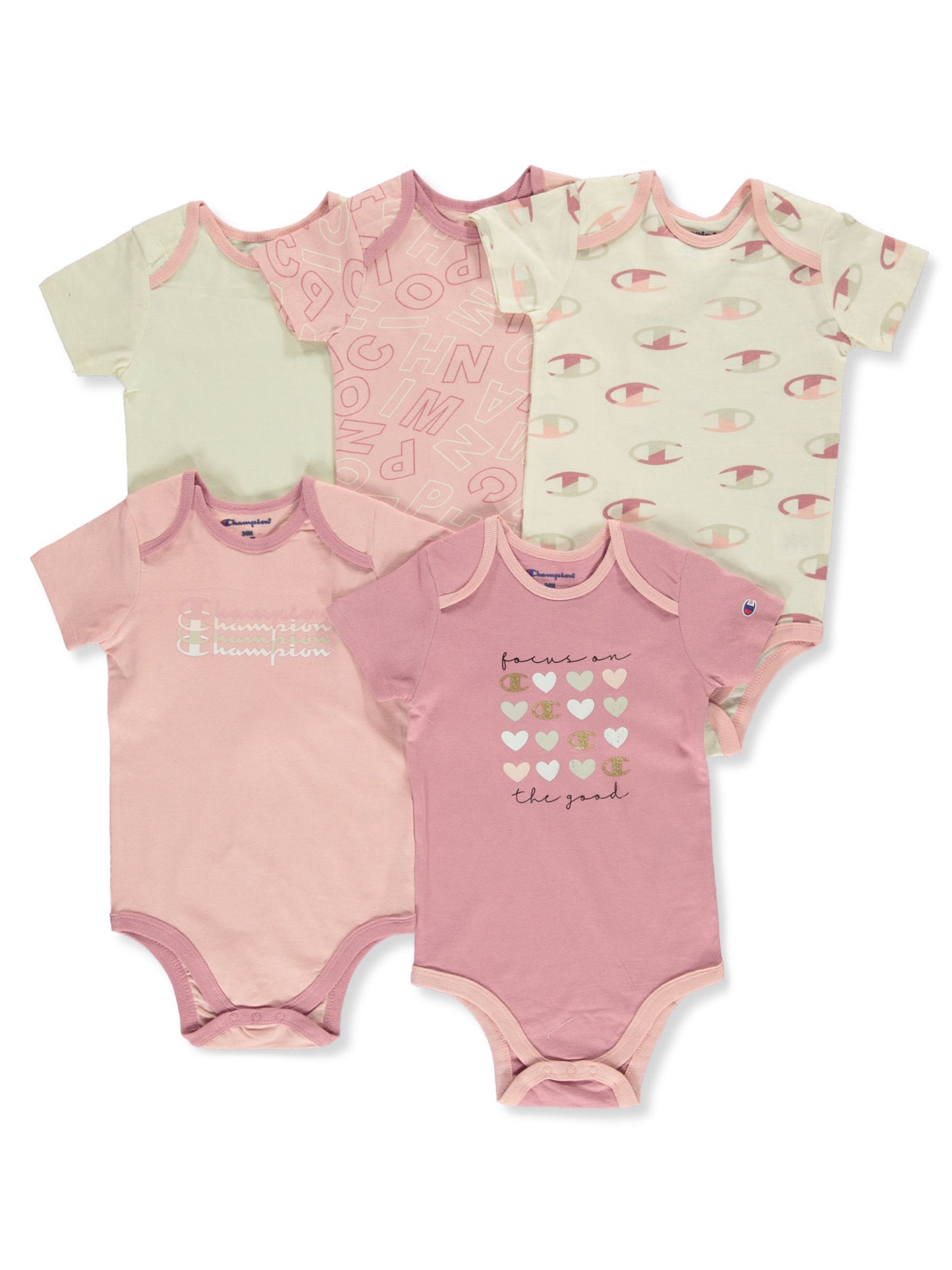 Champion 5 Piece Bodysuits
