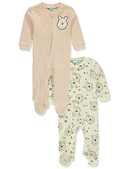 Winnie The Pooh 2 Pack Coveralls