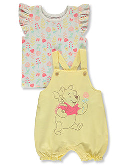 Winnie The Pooh 2 Piece Shortalls Set