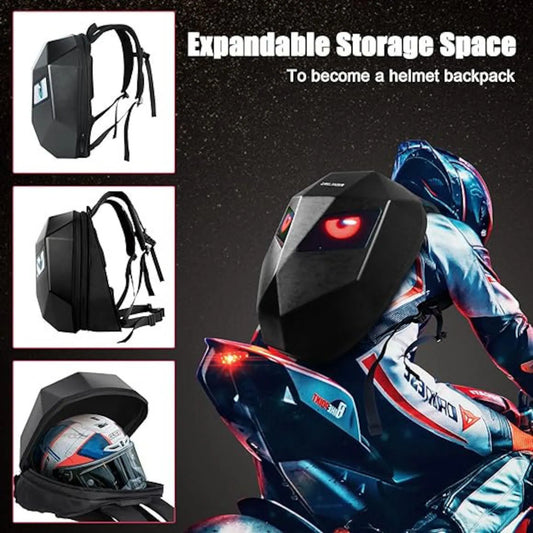 Led bagpack | Led eyes bagpack | Led motorcycle bagpack