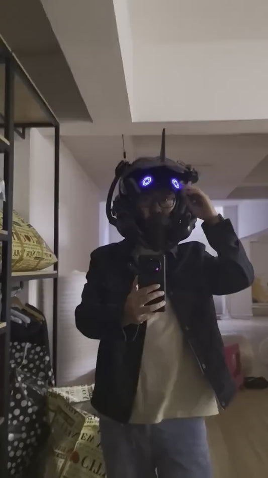 Cyberpunk Helmet 3d print Motorcycle Helmet